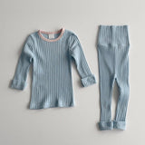 Spring Rib Pyjamas - Blue