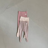 Baby Footed Leggings - Pink