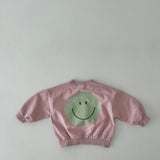 Smile Sweatshirt - Pink