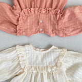 Frill Bloomers Set - Coral