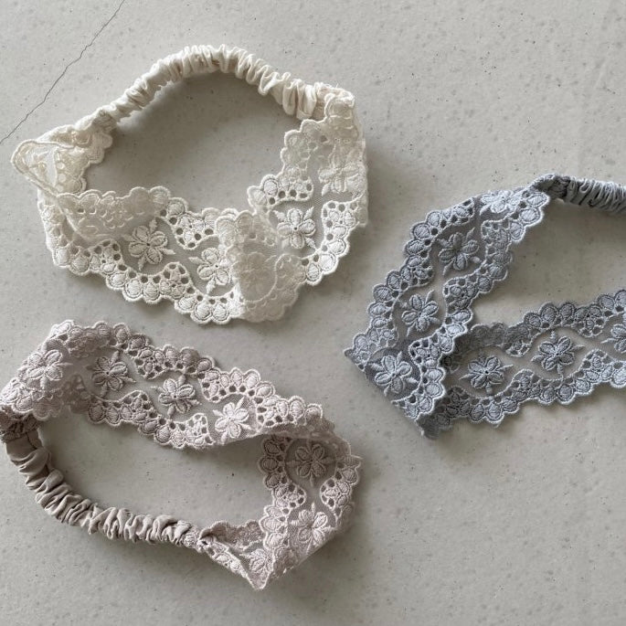 Lace Headband - 3 Colors