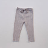 Madeleine Ribbed Leggings - Grey