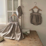 Hayden Embroidery Dress - Brown