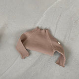 Baby Ribbed Long Sleeve Top - Beige