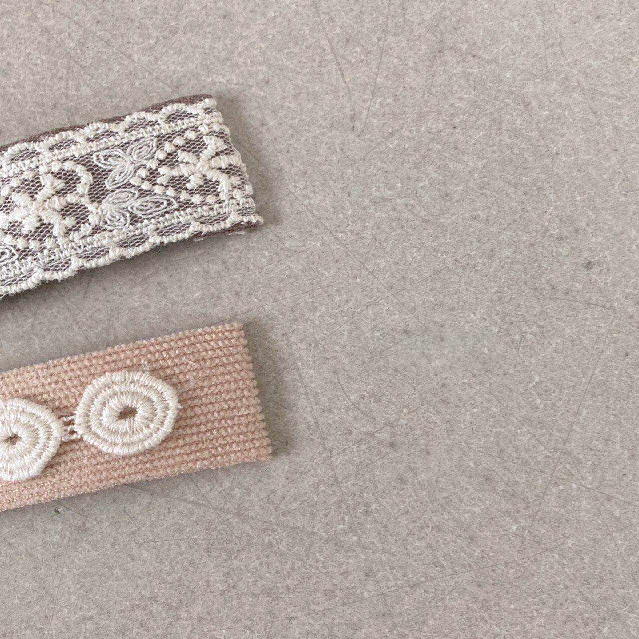 Hair Pins Set of 2 - Dusty Pink
