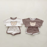 Bear Shorties Set - Brown