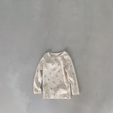 Bear Ribbed Pyjamas - Milk