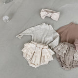 Baby Frill Bloomers - Cream