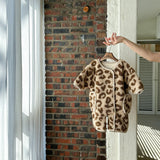 Baby Leopard Sherpa Bodysuit