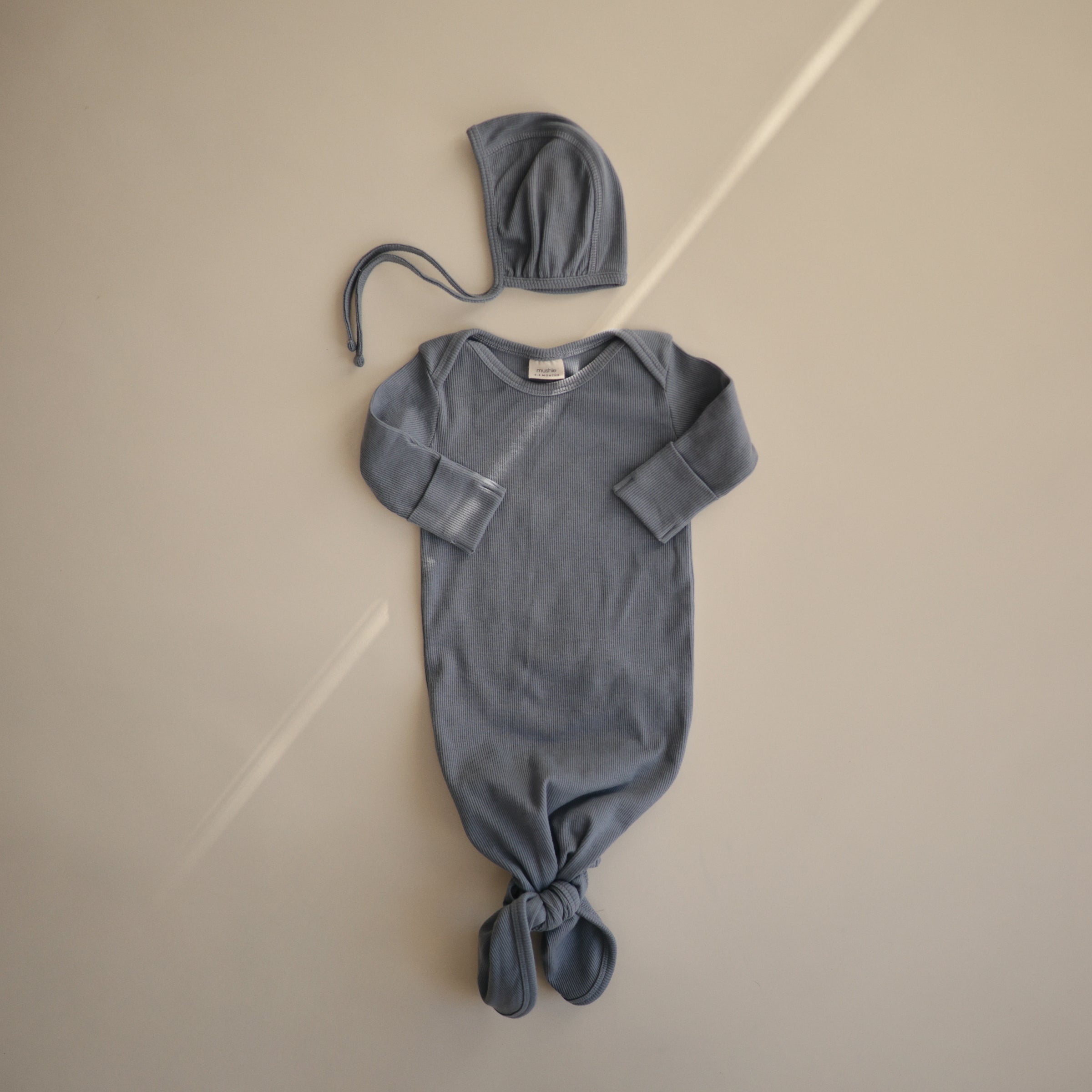 Ribbed Knotted Gown | Tradewinds
